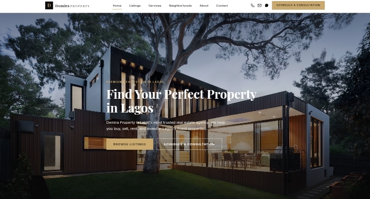 DEMIRA Property, premium real estate agency in Lekki Phase 1, Lagos
